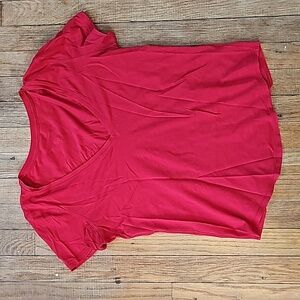Lululemon love v-neck t-shirt in dark red